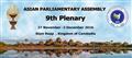 ASIAN PARLIAMENTARY ASSEMBLY 9th Plenary