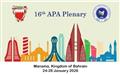 16th APA Plenary